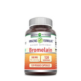 Bromelain 500mg - 120 Veggie Capsules (120 Servings)